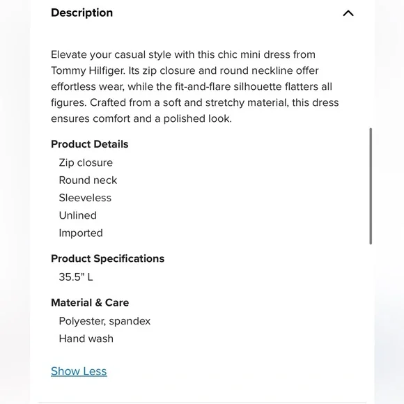 Tommy Hilfiger Dress BNWT! - Picture 6 of 13